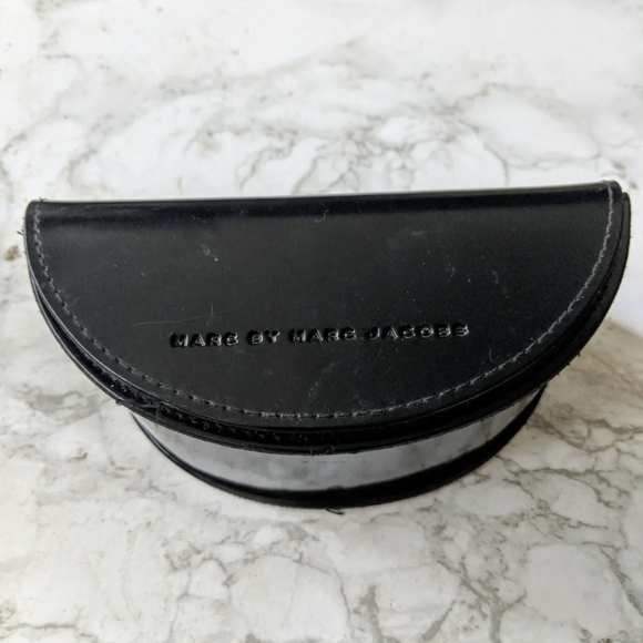 FINAL PRICE Marc Jacobs Aviator Sunglasses Orange Purple Oversized Retro Rare - Picture 5 of 5